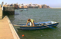 Pêcheur de rabat Maroc